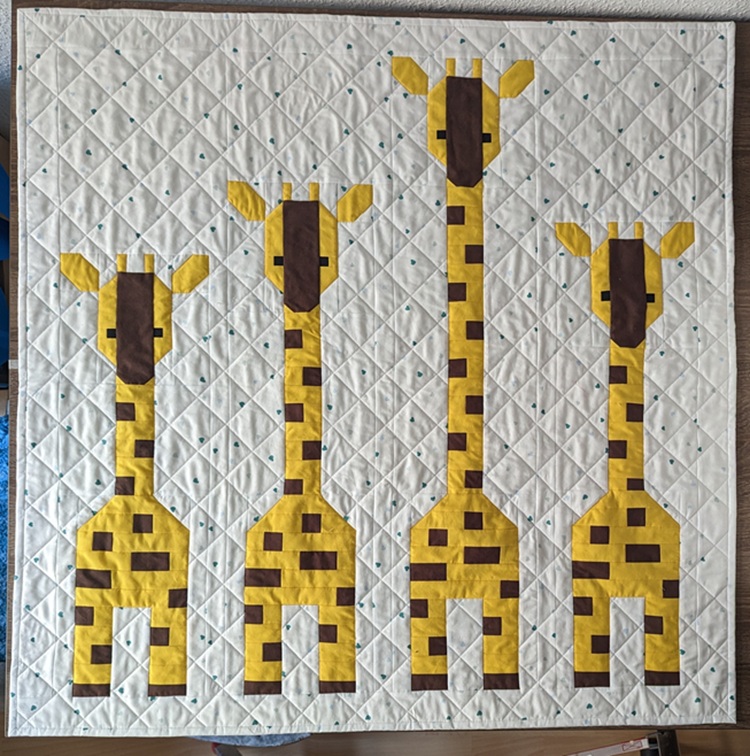 Babydecke Giraffen von Lorna McMahon