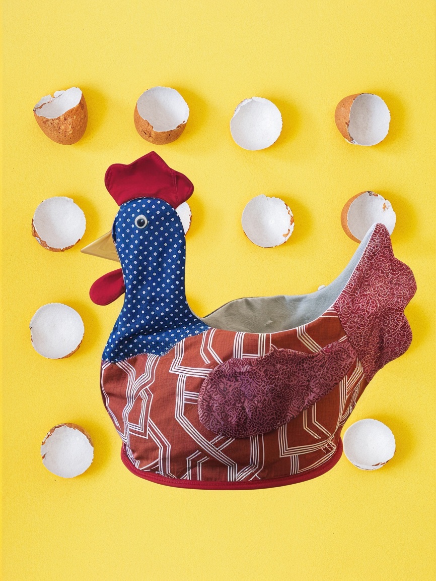 Eierkorb Huhn von Estadistica Datos del Mundo